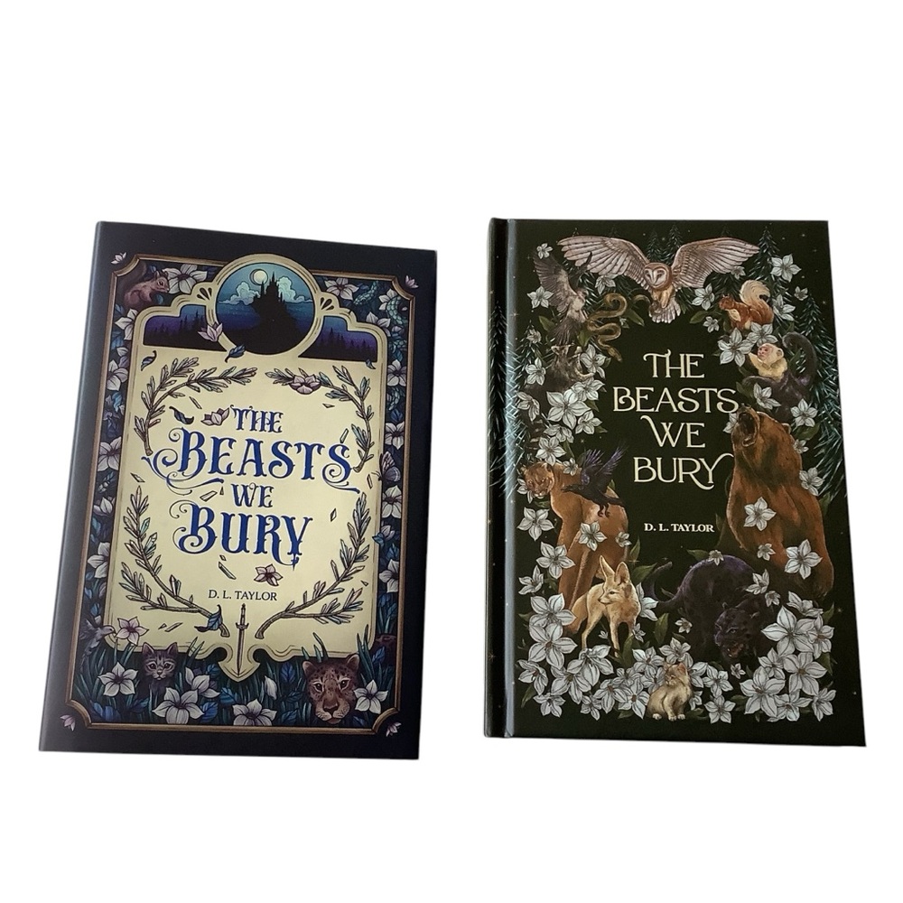 Signed The Beasts We Bury by D. L. Taylor Owlcrate Exclusive